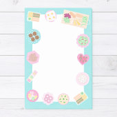 Pastel Picknick Scene Plaknotities Post-it® Notes