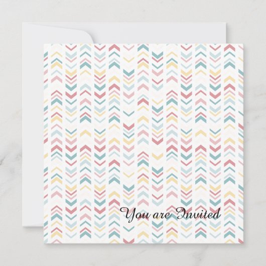 Pastel Pijlen Kaart (Voorkant)