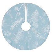 Pastel Pine Pattern Kerstboom Rok (Voorkant)
