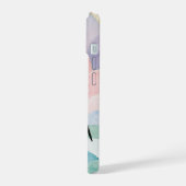 Pastel Pinguïn Piek iPhone 15 Case (Linkerkant)