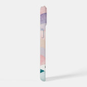 Pastel Pinguïn Piek iPhone 15 Case (Rechterkant)