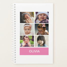 Pastel Pink Aangepaste foto - Aangepast op maat Planner