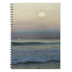 Pastel Pink and Blue Dalyan Beach Sunset Notitieboek