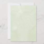 Pastel Pink and Green and Blue Save The Date  Kaart (Achterkant)