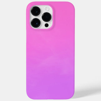 Pastel Pink and Purple Gradient Ombre iPhone Case