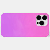 Pastel Pink and Purple Gradient Ombre iPhone Case (Achterkant (horizontaal))