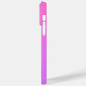 Pastel Pink and Purple Gradient Ombre iPhone Case (Achterkant / Links)