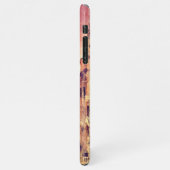 Pastel Pink Blue Venice Canal Grande Waterverf iPhone Hoesje (Linkerkant)