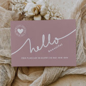 Pastel Pink Business Bedankt