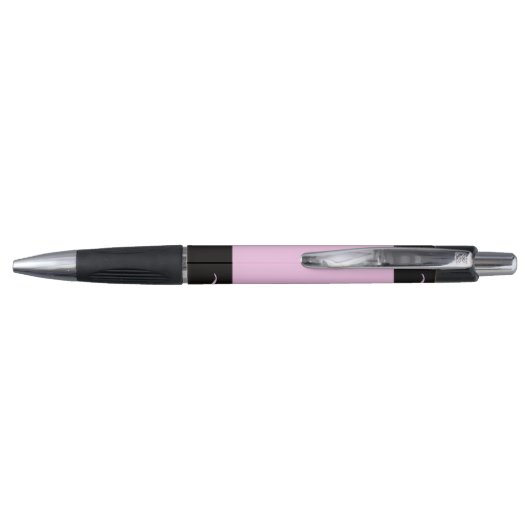 Pastel Pink Crayon Wrap Monogram Name Pen (Achterkant)