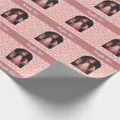 PASTEL PINK CUSTOM HALLOWEEN BOO CADEAUPAPIER (Hoek)