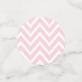 Pastel Pink Elephant Personalized Baby Girl Confetti (Kleine voorkant)