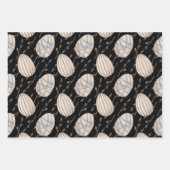 PASTEL PINK EN BLAUWE EASTER-EIEREN INPAKPAPIER VEL (Voorkant 3)