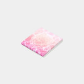 Pastel Pink Floral Ombre Post-it® Notes (Schuin)