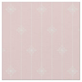 Pastel Pink Floral Pattern Stof (Close Up)