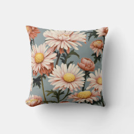 Pastel Pink Flowers Kussen