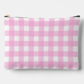 Pastel Pink Gingham Pattern Etui (Voorkant)