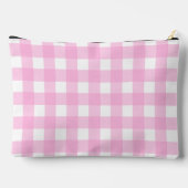 Pastel Pink Gingham Pattern Etui (Achterkant)