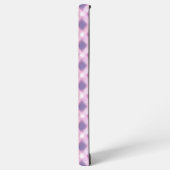 Pastel Pink Gingham Phone Case Samsung Galaxy Hoesje (Linkerkant)