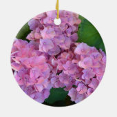 Pastel pink Hortensia hydrangea bloom Keramisch Ornament (Achterkant)