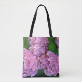 Pastel pink Hortensia hydrangea bloom Tote Bag (Voorkant)