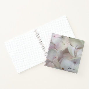 Pastel Pink Hydrangea Blossom Bullet Journal Notitieboek