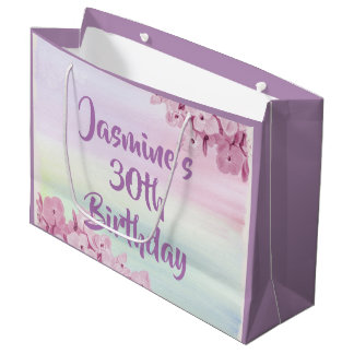  Pastel Pink Hydrangea Waterverf Groot Cadeauzakje