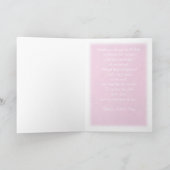 Pastel Pink Lady Slipper-Wenskaart Kaart (Binnen)