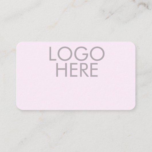 Pastel Pink & Mauve Gradient Modern Business card Visitekaartje (Achterkant)