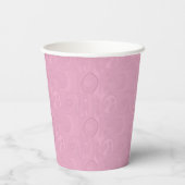 Pastel Pink Mother's Day Collection Papieren Bekers (Achterkant)