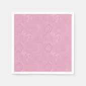 Pastel Pink Mother's Day Collection Servet (Voorkant)