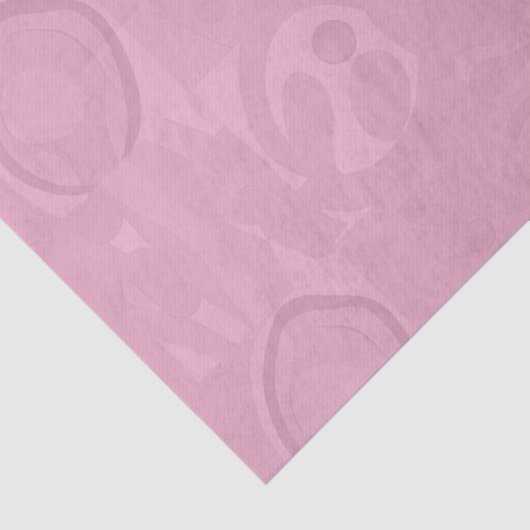 Pastel Pink Mother's Day Collection Tissuepapier (Detail)