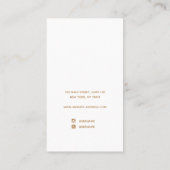 Pastel Pink Ombre Waterverf Verzamelweergavemodus Visitekaartje (Achterkant)