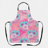 PASTEL PINK PUMPKINS & AQUA MUMS FLOWERS SCHORT (Voorkant)