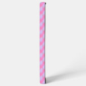 Pastel Pink Purple Gingham Check Phone Case Samsung Galaxy Hoesje (Linkerkant)