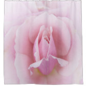 Pastel Pink Rose Douchegordijn (Voorkant)