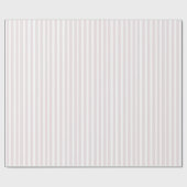 Pastel Pink Stripped  Cadeaupapier (Vlak)