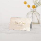 Pastel Pink Wedding Plaatskaartje (Achterkant)