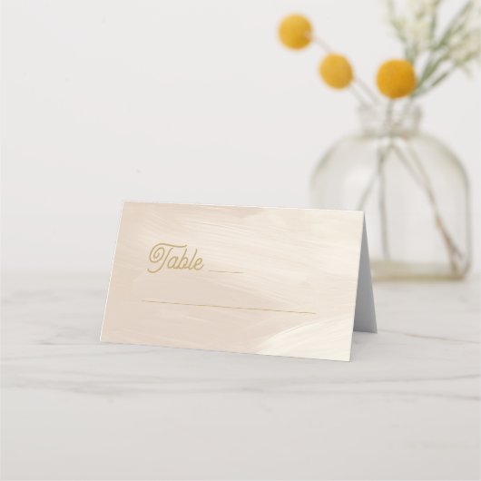 Pastel Pink Wedding Plaatskaartje (Voorkant)