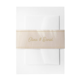 Pastel Pink Wedding Uitnodigingen Wikkel