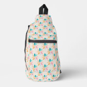 Pastel Pinwheel Sling Bag (Voorkant)