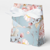 Pastel Pioen Favor Box Bedankdoosjes (Voorkant Zijde)