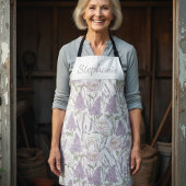 Pastel Pioen Lavendel Sering Schort