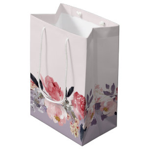Pastel Pioen Medium Cadeauzakje