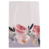 Pastel Pioen Medium Cadeauzakje (Voorkant)