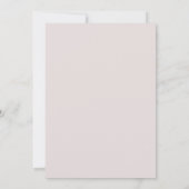 Pastel Pioen Waterverf bruiloft uitnodiging (Achterkant)