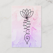 *~* Pastel Pioeny Yoga Massage Reiki Lotus Healer