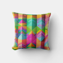 Pastel Piramides Heilige Geometrie Harmonie Kussen
