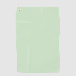 Pastel Pistache Effen Kleur | Klassiek | Elegant Golfhanddoek