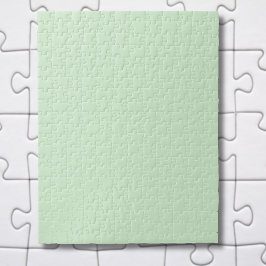 Pastel Pistache Solid Color | Klassiek | Elegant Legpuzzel